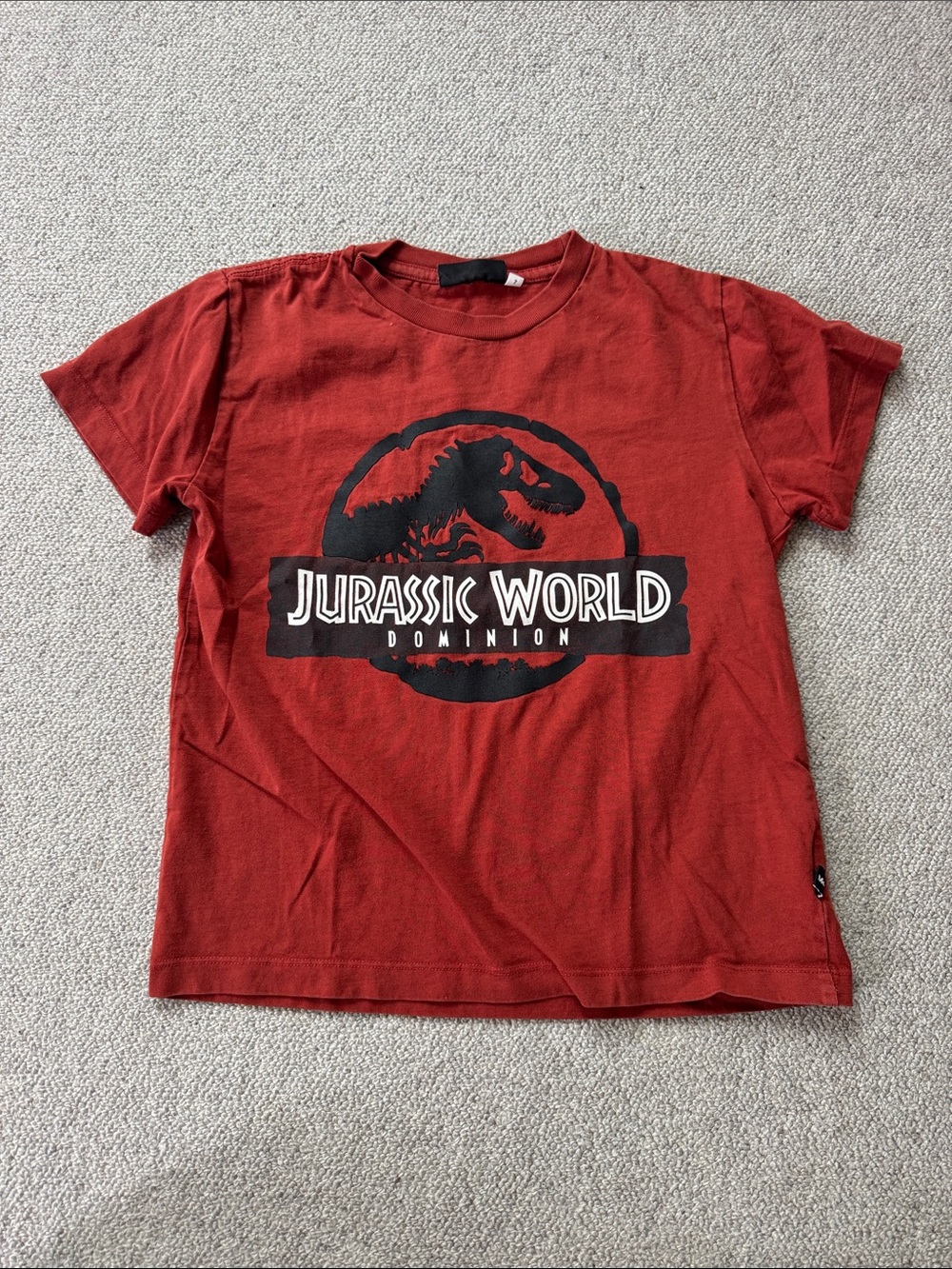 Molo Red Jurassic World Dominion Graphic Tee